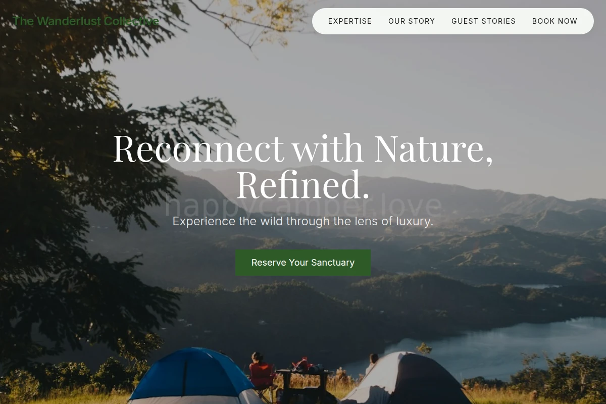 Latest Camping Site Design