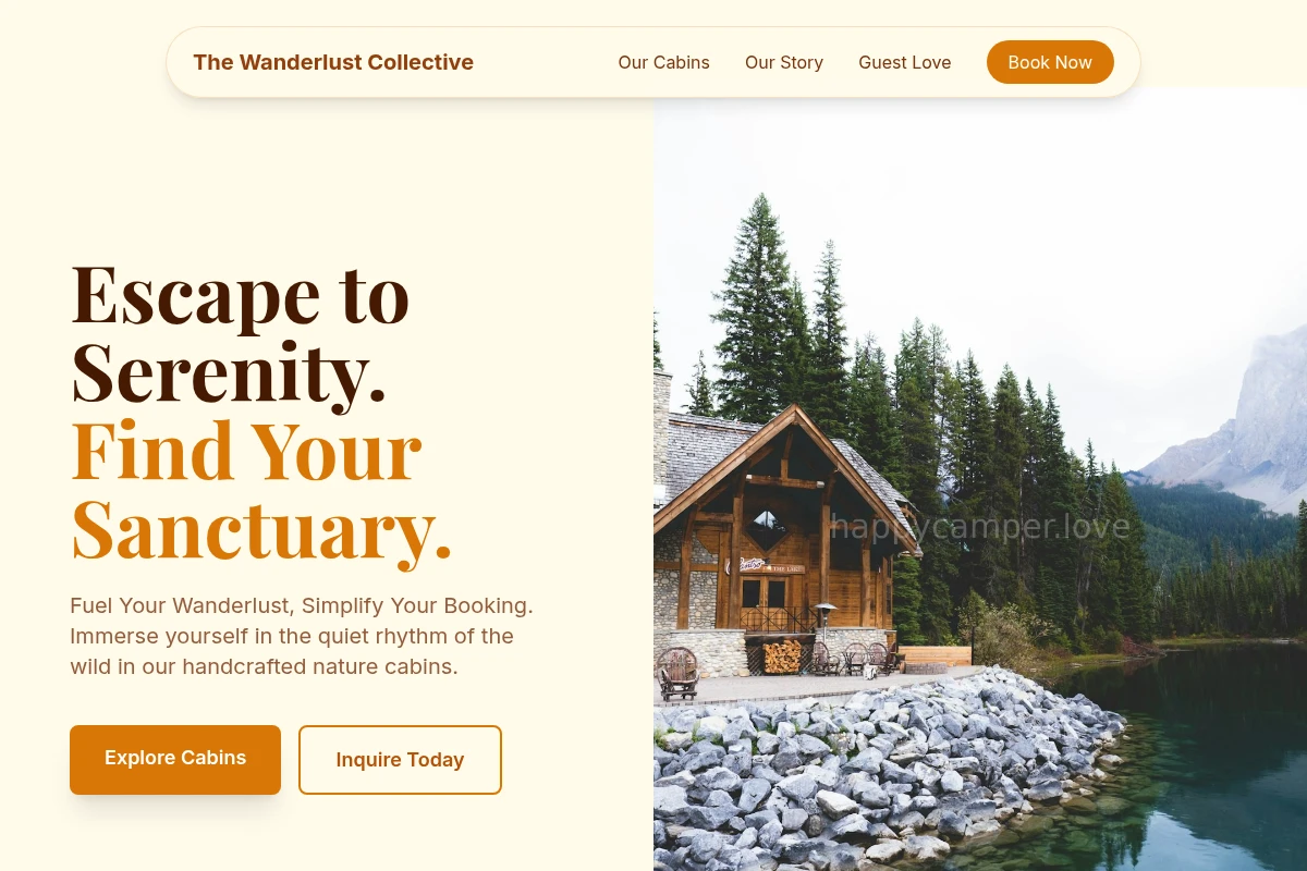 Sanctuary Nature Cabin