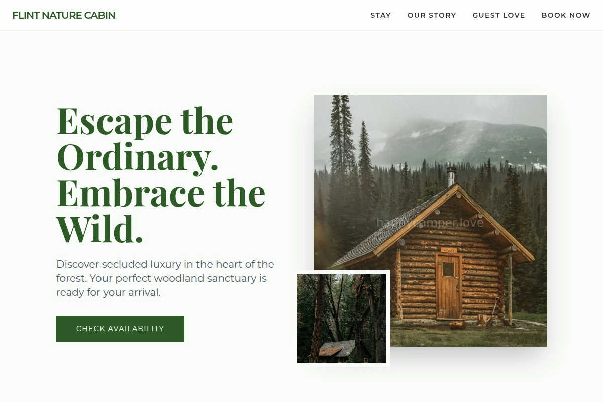 Flint Nature Cabin